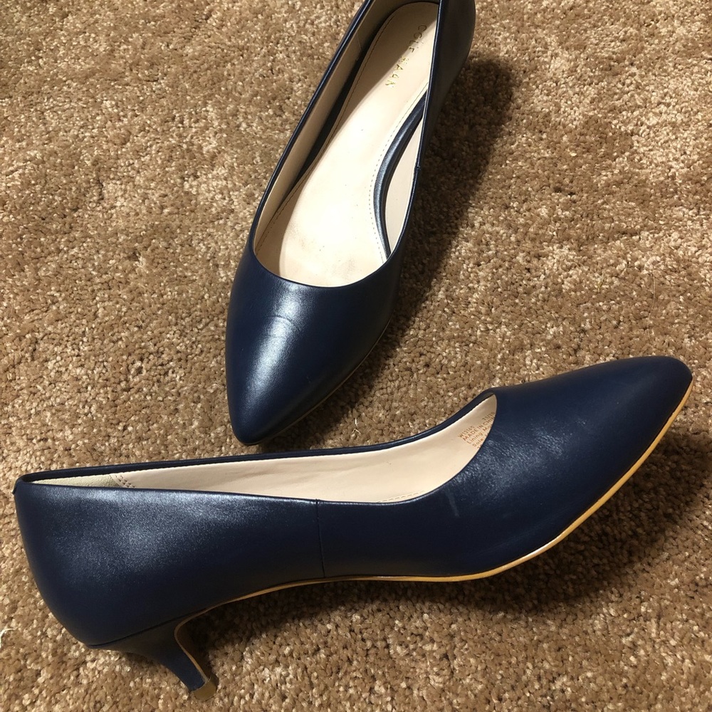 Blue heels